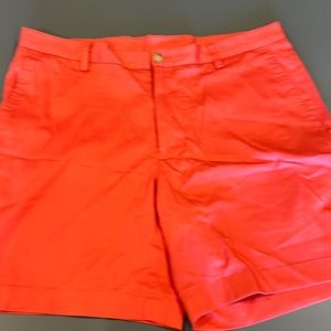 Southern Tide new w/o tags- men’s coral colored shorts. 36 waist 7 in inseam